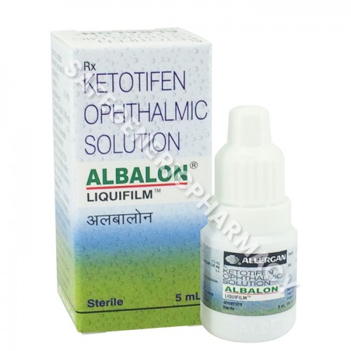 Buy Albalon Eye Drop 0.5mg (Ketotifen) Online At Best Price